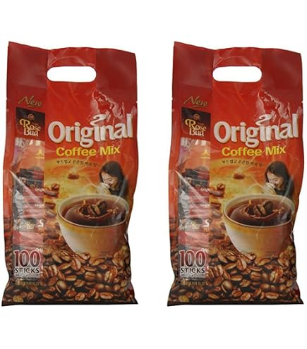 Amazon.com : Korean Rosebud Original / Mocha Instant Coffee Mix
